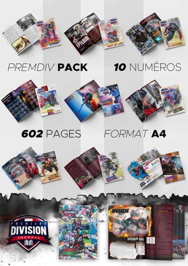 Journal PremDiv Pack 10 Numéros pour le CDF